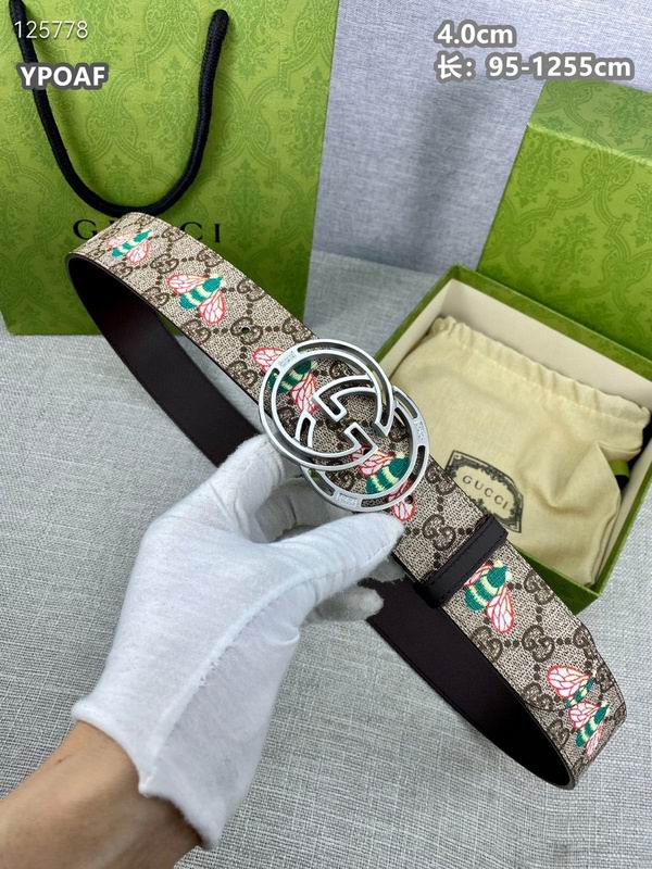 Gucci belt 40mmX95-125cm 8L (265)
