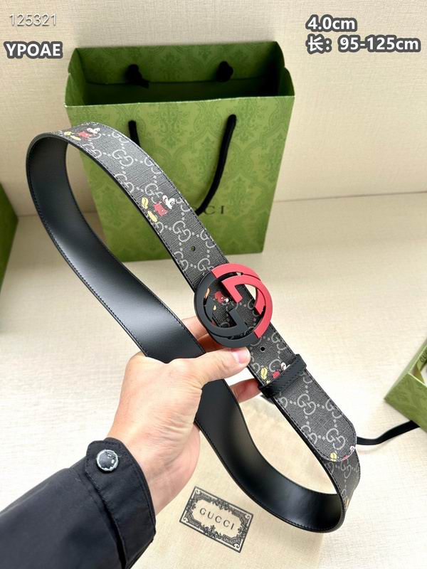 Gucci belt 40mmX95-125cm 8L (285)