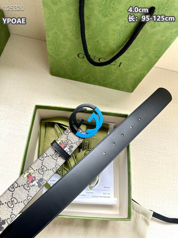 Gucci belt 40mmX95-125cm 8L (290)