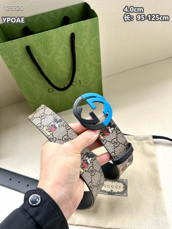 Gucci belt 40mmX95-125cm 8L (291)