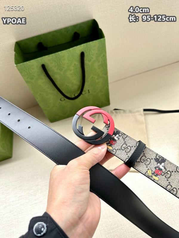 Gucci belt 40mmX95-125cm 8L (294)