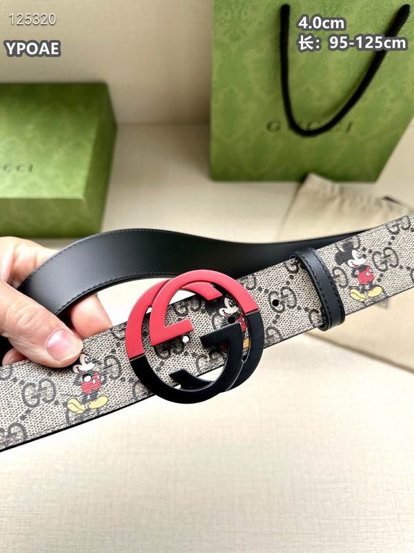 Gucci belt 40mmX95-125cm 8L (296)