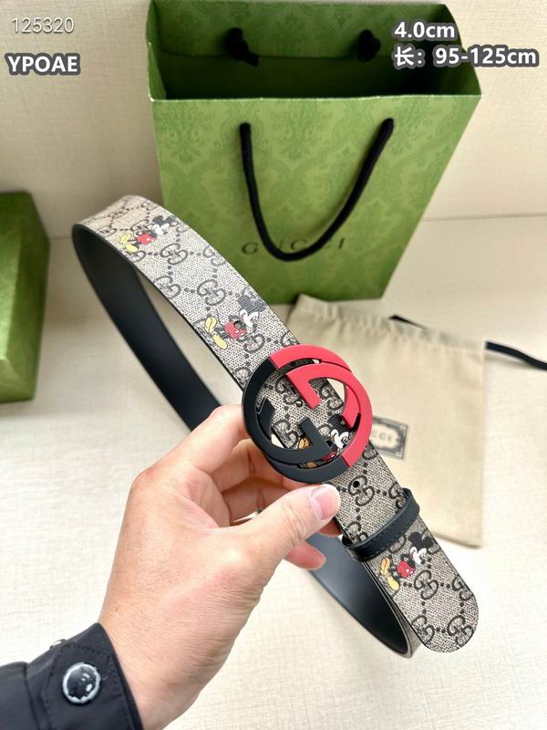 Gucci belt 40mmX95-125cm 8L (297)