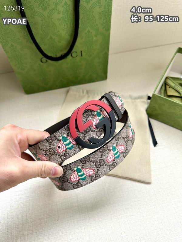 Gucci belt 40mmX95-125cm 8L (298)