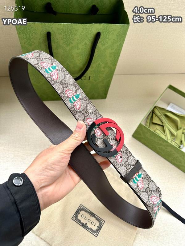 Gucci belt 40mmX95-125cm 8L (300)