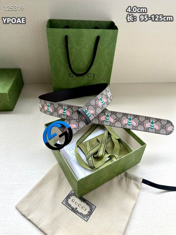 Gucci belt 40mmX95-125cm 8L (301)