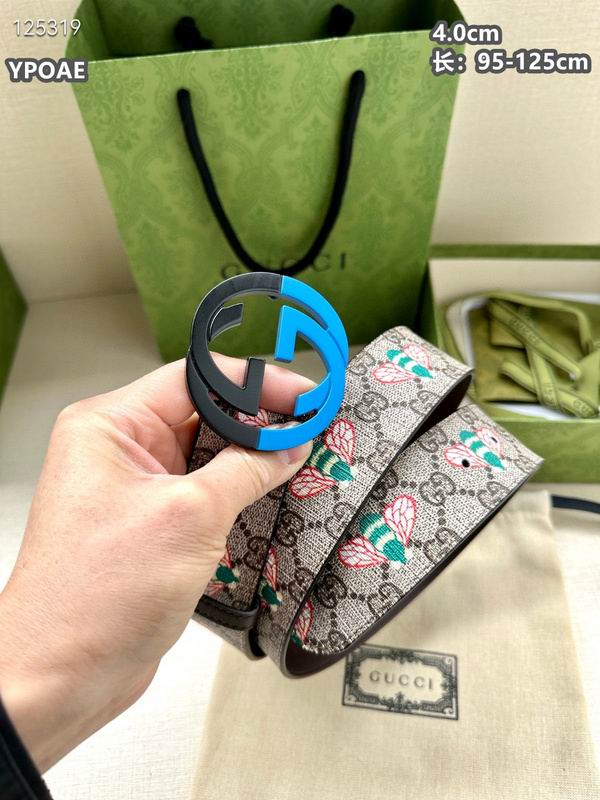 Gucci belt 40mmX95-125cm 8L (302)