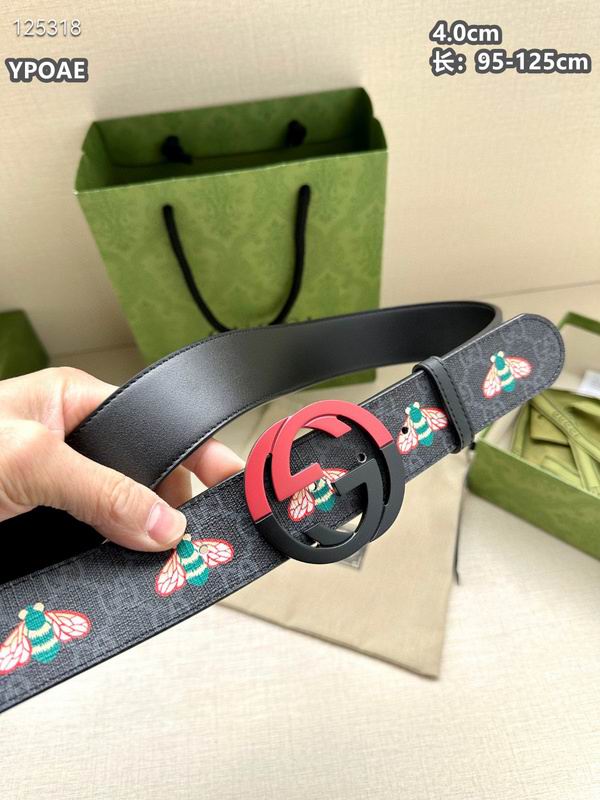 Gucci belt 40mmX95-125cm 8L (310)
