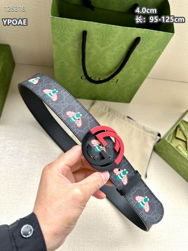 Gucci belt 40mmX95-125cm 8L (311)