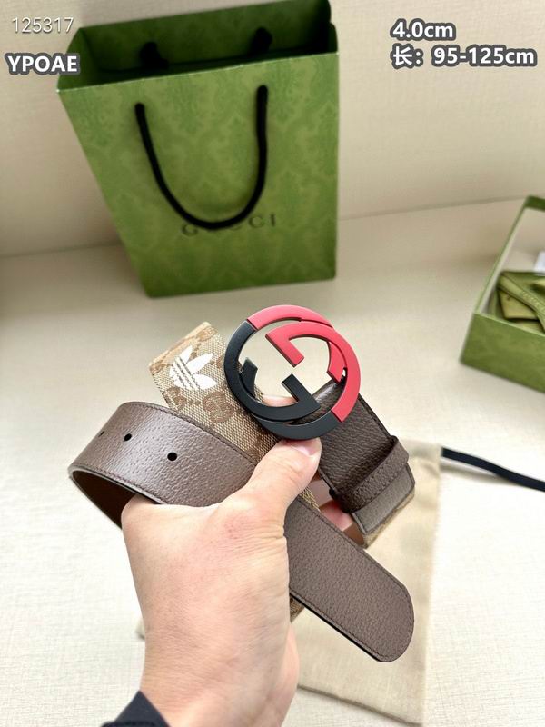 Gucci belt 40mmX95-125cm 8L (313)