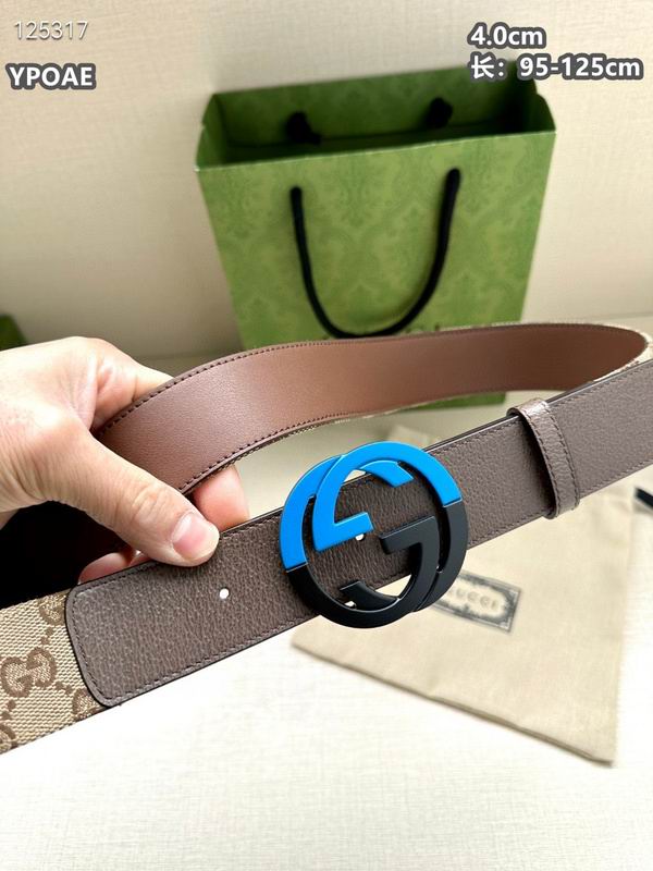 Gucci belt 40mmX95-125cm 8L (318)