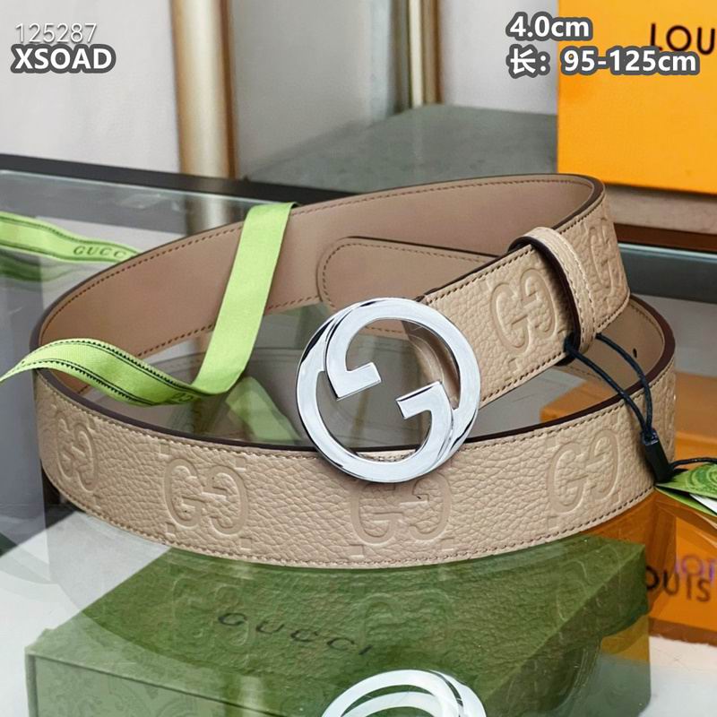 Gucci belt 40mmX95-125cm 8L (338)