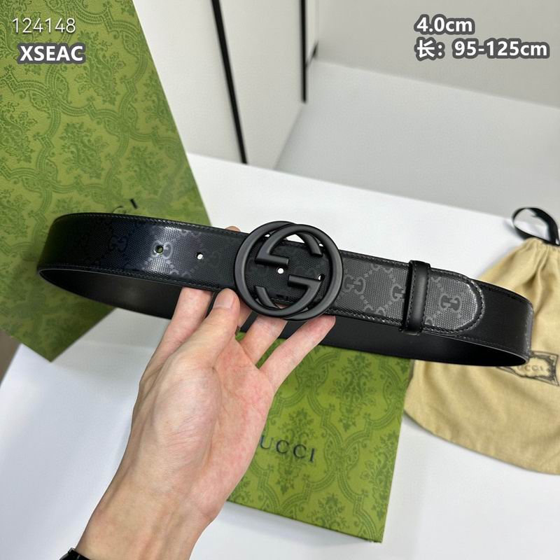 Gucci belt 40mmX95-125cm 8L (369)