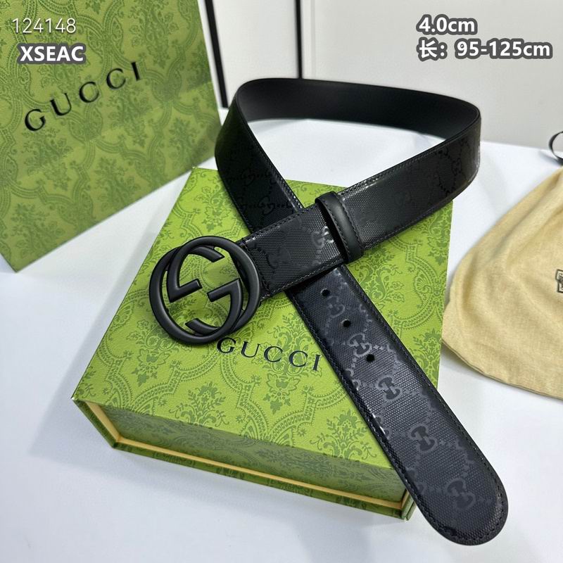 Gucci belt 40mmX95-125cm 8L (370)