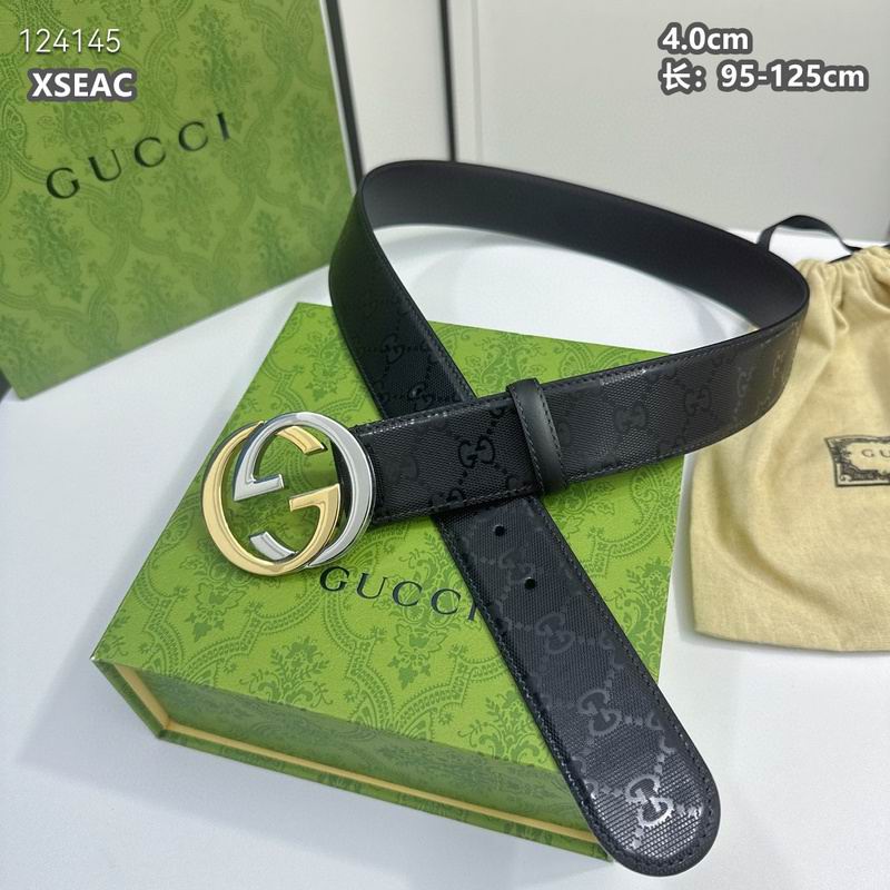 Gucci belt 40mmX95-125cm 8L (382)