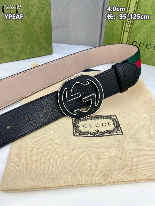Gucci belt 40mmX95-125cm 8L (4)