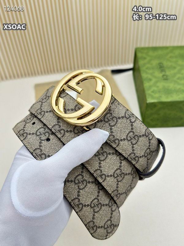 Gucci belt 40mmX95-125cm 8L (409)