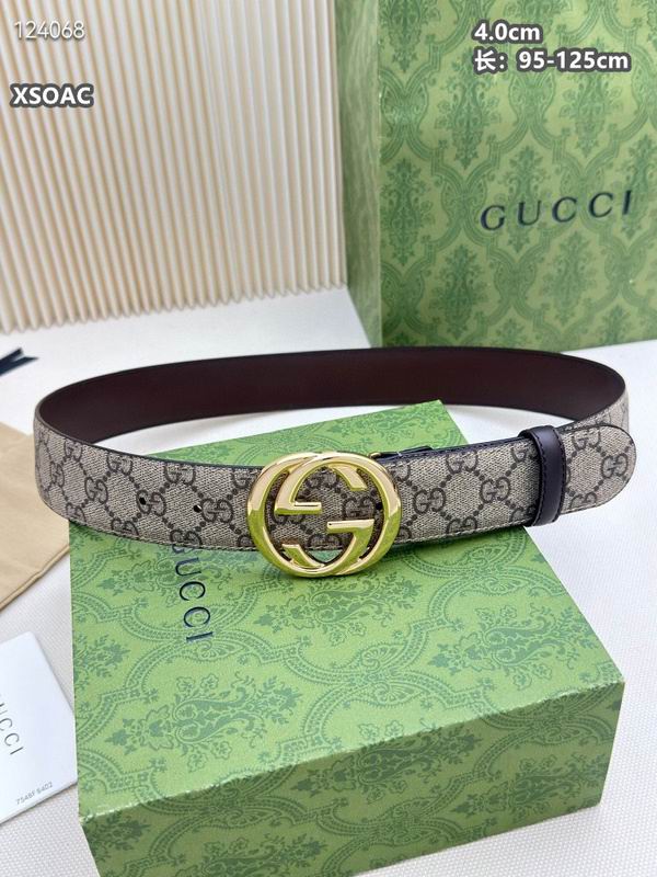 Gucci belt 40mmX95-125cm 8L (410)