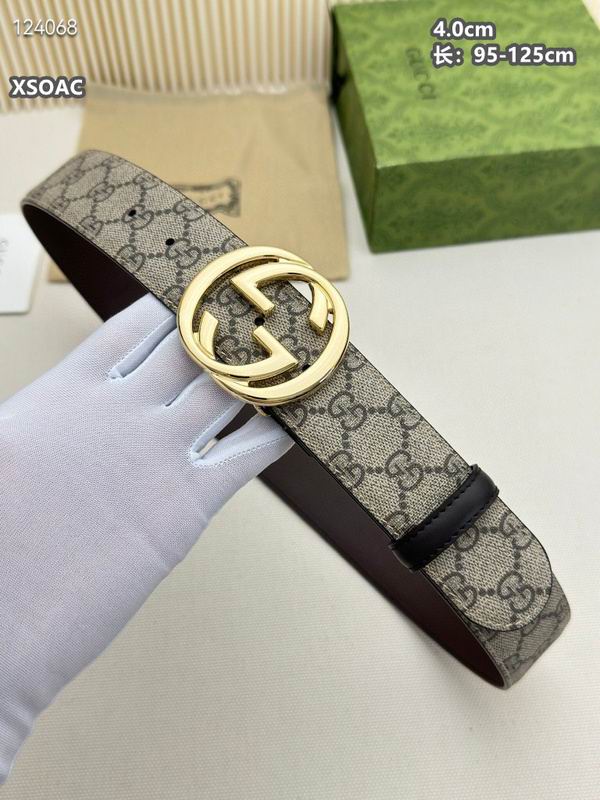 Gucci belt 40mmX95-125cm 8L (412)