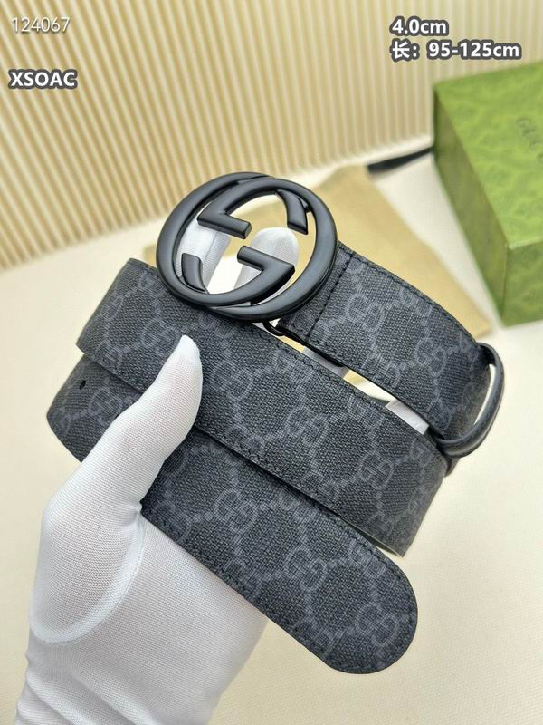 Gucci belt 40mmX95-125cm 8L (413)