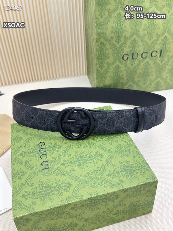 Gucci belt 40mmX95-125cm 8L (414)