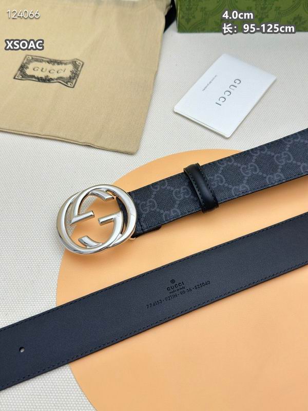 Gucci belt 40mmX95-125cm 8L (418)