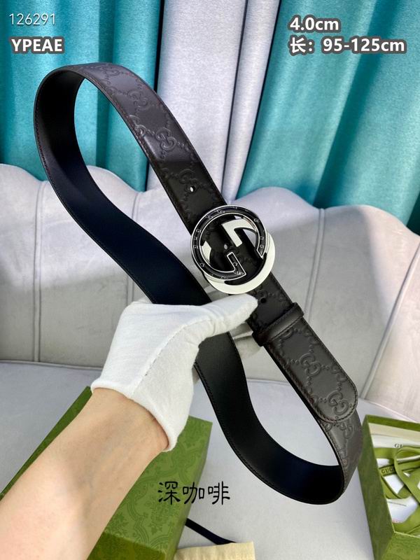 Gucci belt 40mmX95-125cm 8L (43)