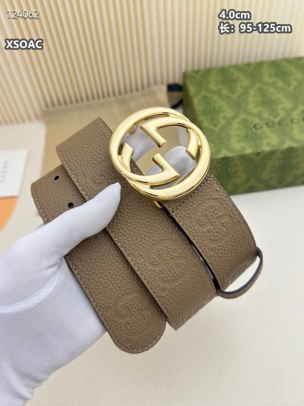Gucci belt 40mmX95-125cm 8L (436)