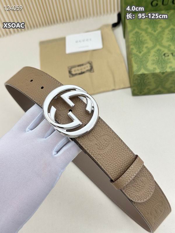 Gucci belt 40mmX95-125cm 8L (443)