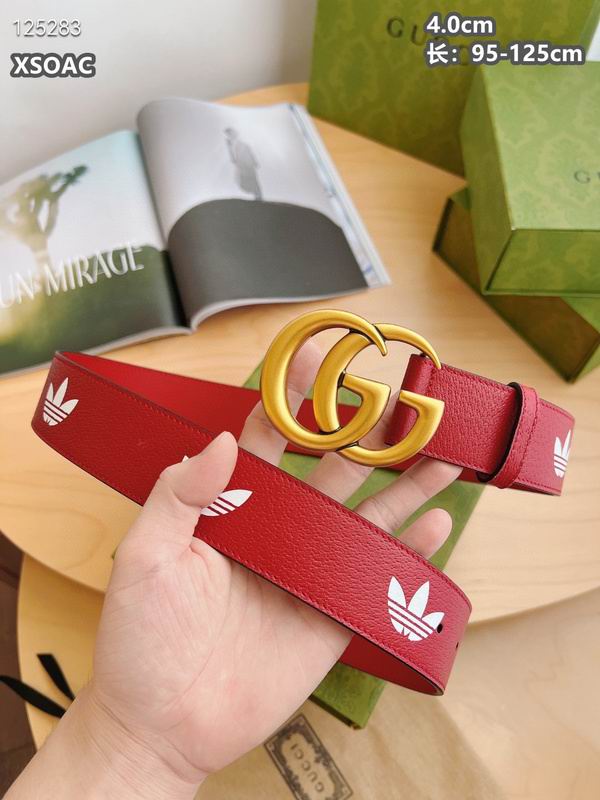 Gucci belt 40mmX95-125cm 8L (453)