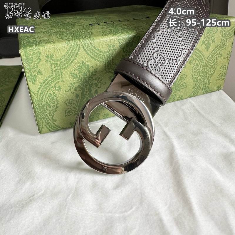 Gucci belt 40mmX95-125cm 8L (469)