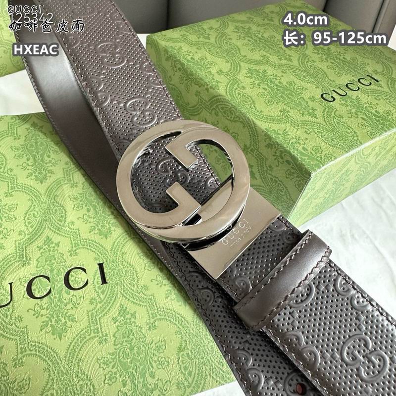 Gucci belt 40mmX95-125cm 8L (470)