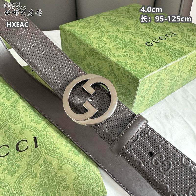 Gucci belt 40mmX95-125cm 8L (472)