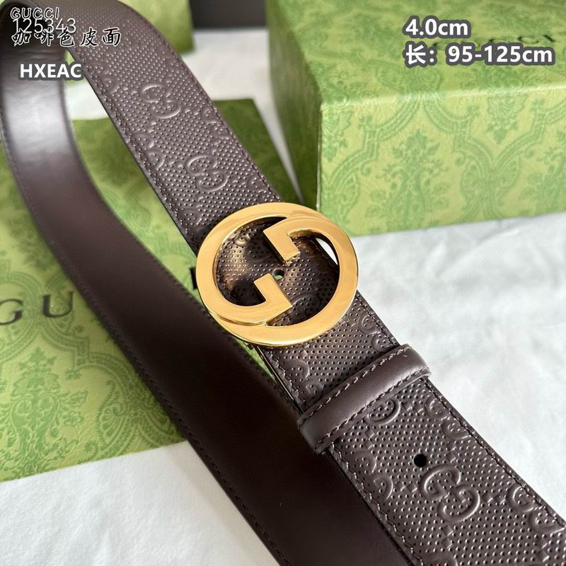 Gucci belt 40mmX95-125cm 8L (474)