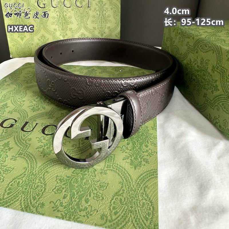 Gucci belt 40mmX95-125cm 8L (477)