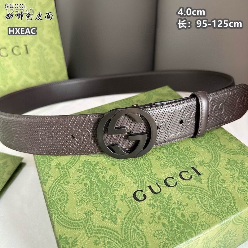 Gucci belt 40mmX95-125cm 8L (484)