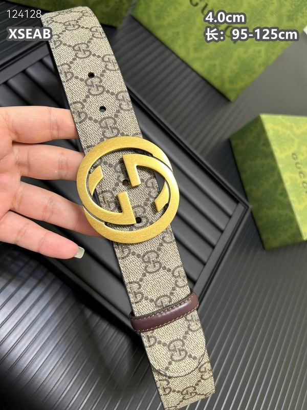 Gucci belt 40mmX95-125cm 8L (486)