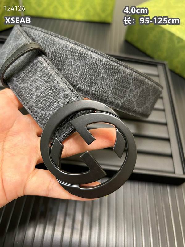 Gucci belt 40mmX95-125cm 8L (493)