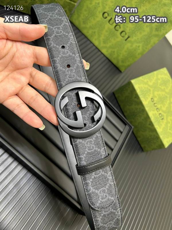 Gucci belt 40mmX95-125cm 8L (495)