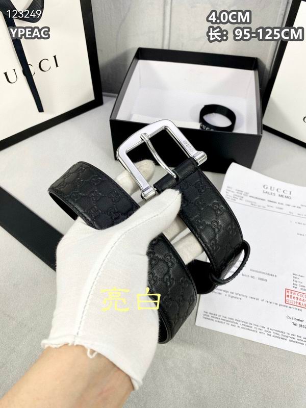Gucci belt 40mmX95-125cm 8L (505)