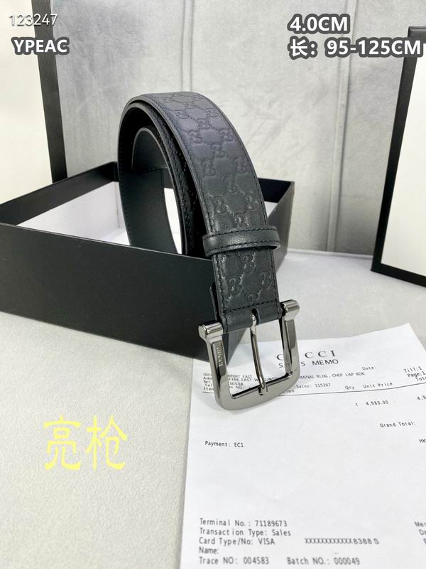 Gucci belt 40mmX95-125cm 8L (506)