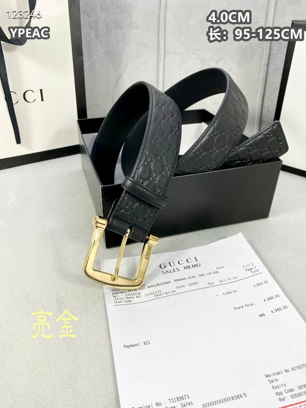 Gucci belt 40mmX95-125cm 8L (510)