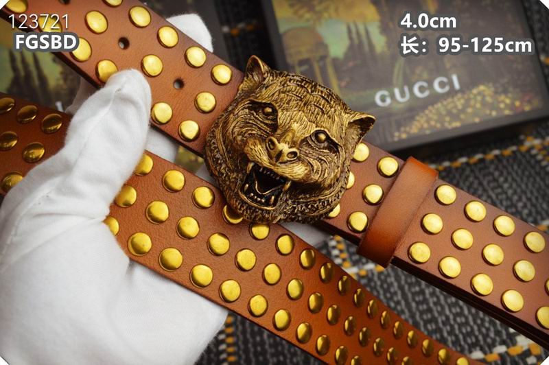 Gucci belt 40mmX95-125cm 8L (516)