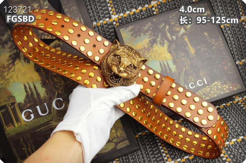 Gucci belt 40mmX95-125cm 8L (517)