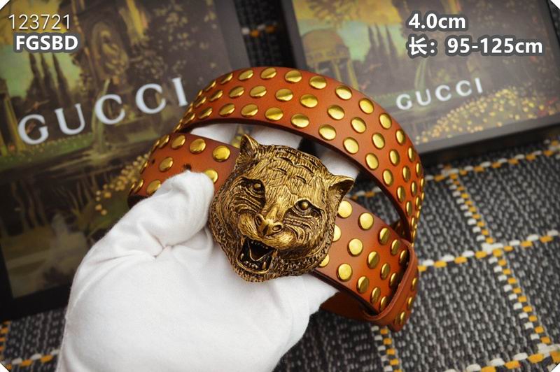 Gucci belt 40mmX95-125cm 8L (518)