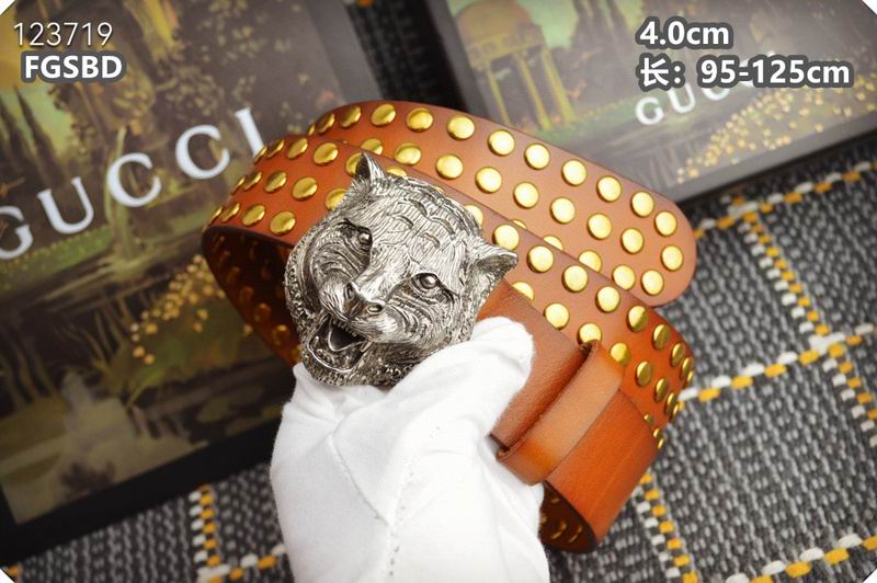 Gucci belt 40mmX95-125cm 8L (519)