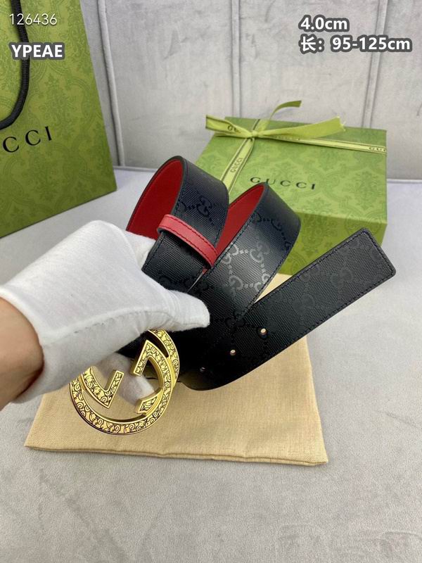 Gucci belt 40mmX95-125cm 8L (52)