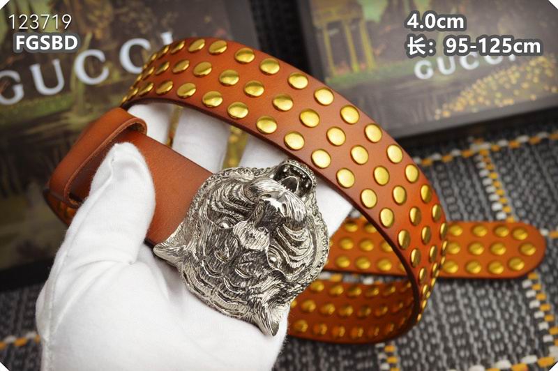 Gucci belt 40mmX95-125cm 8L (520)