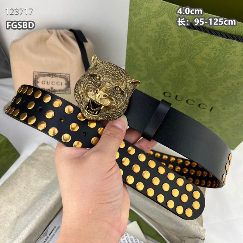 Gucci belt 40mmX95-125cm 8L (523)