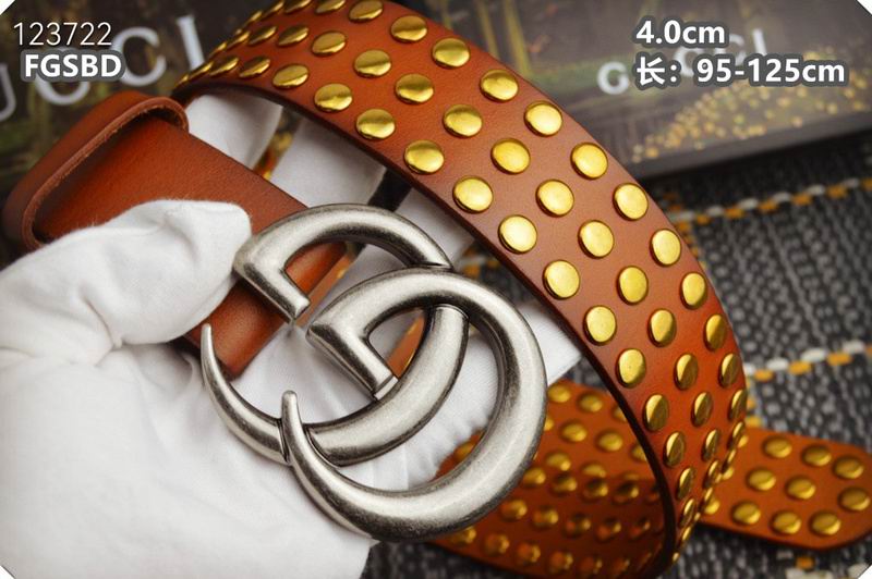 Gucci belt 40mmX95-125cm 8L (530)